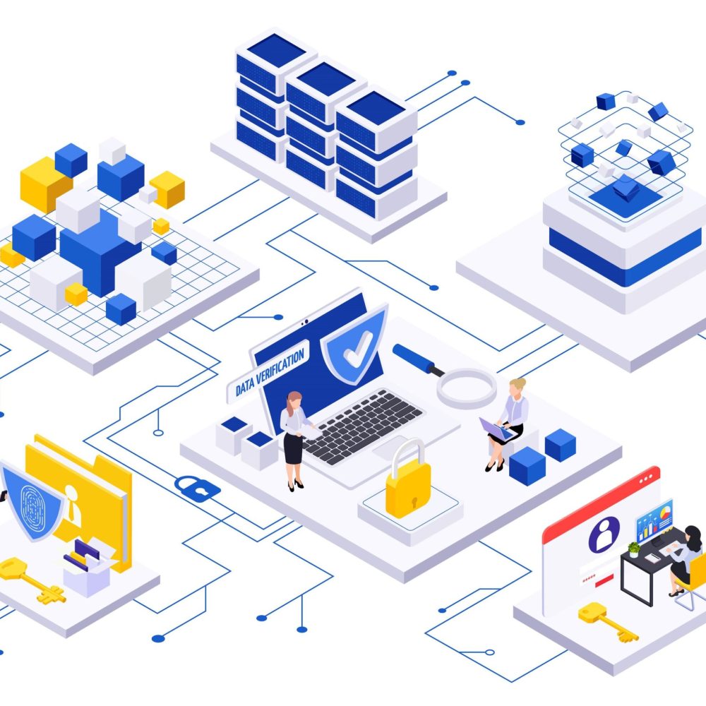 data economy isometric